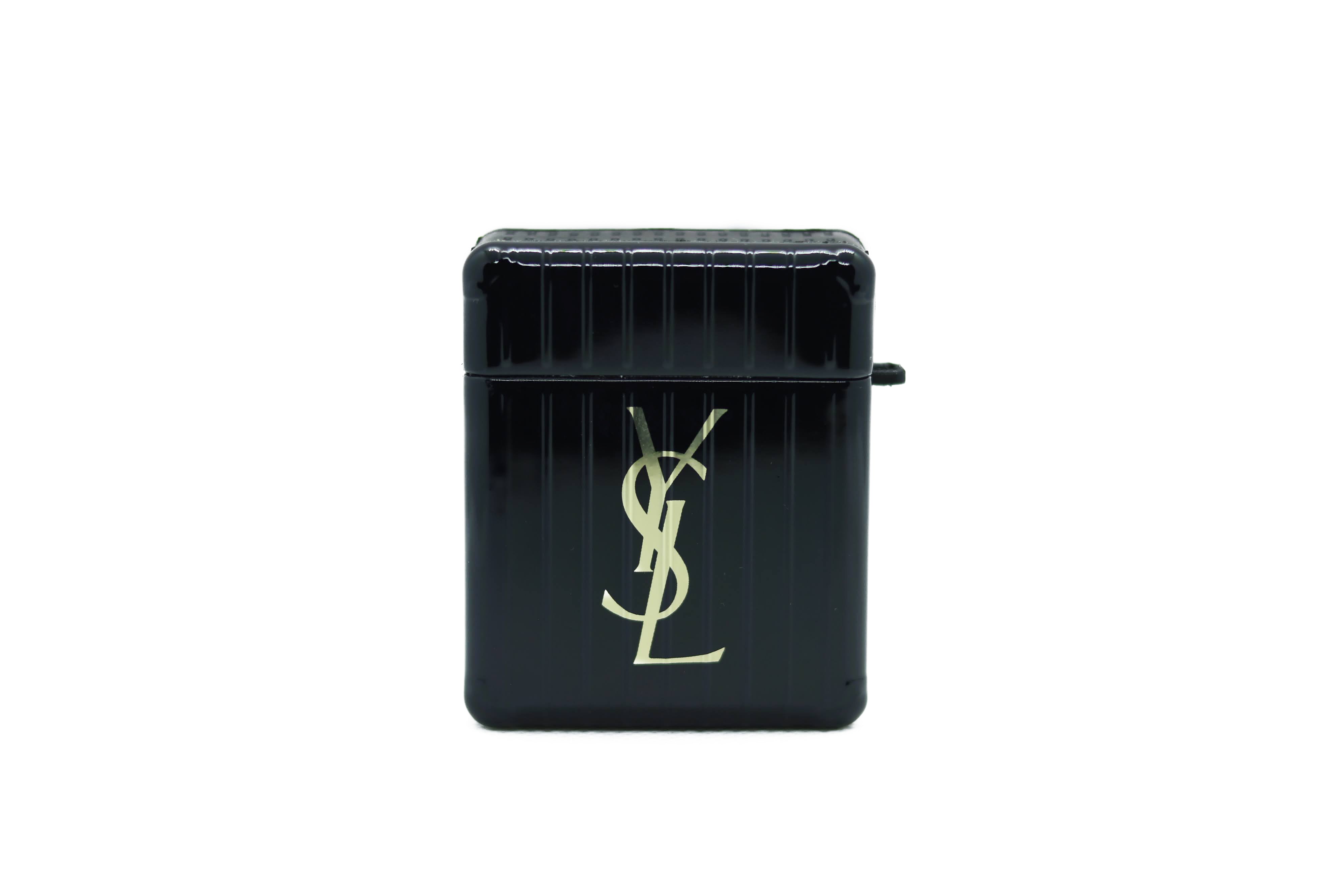 Authentic YVES SAINT LAURENT YSL Vintage Black Leather Cigarette Case Tom  Ford | eBay